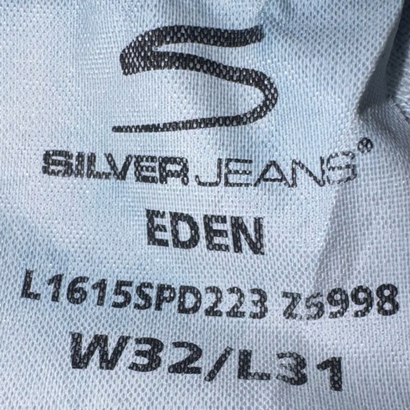 Silver Jeans Eden Bootcut Jeans Womens 32x31 Medium Wash Mid Rise Stretch - Picture 5 of 9